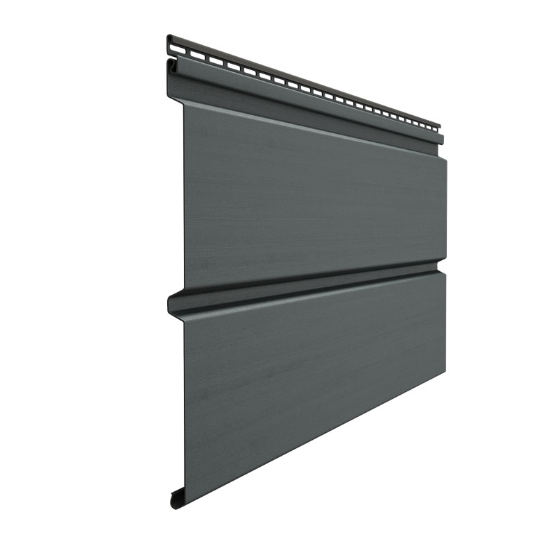 Сайдинг Döcke PREMIUM D6S Профилированный брус (3600*300) (Графит)